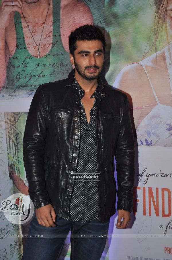 Arjun Kapoor poses for the media at the Success Bash of Finding Fanny