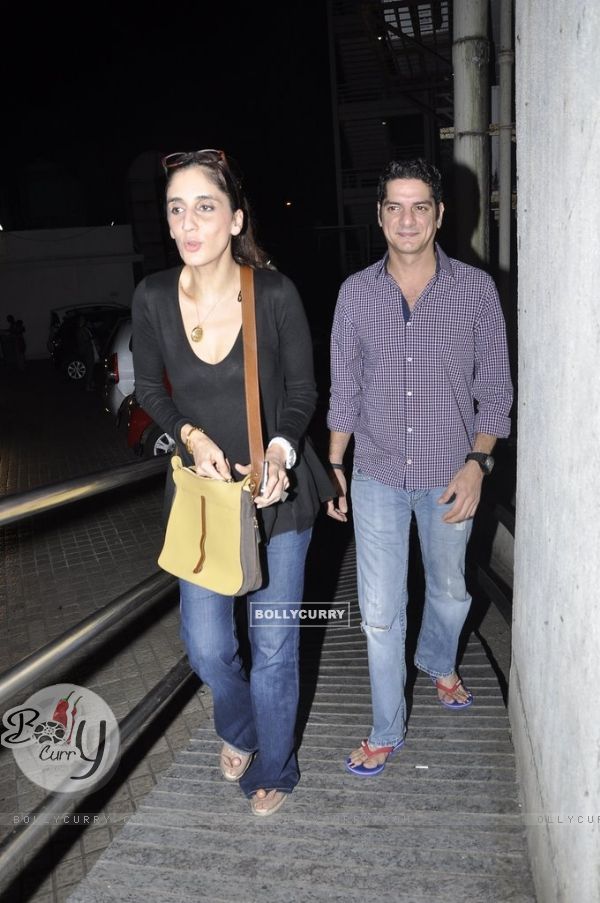 Farah Khan Ali was snapped with DJ Aqeel at PVR