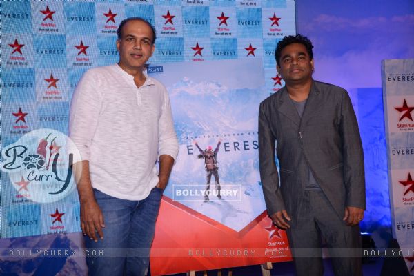 Ashutosh Gowariker and A.R. Rahman at the Poster Launch of 'EVEREST'