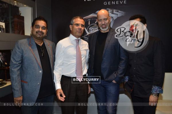 Shankar Mahadevan, Ehsaan Noorani and Loy Mendosa at the Launch of Raymond Weil Store