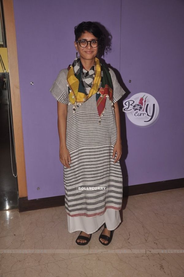 Kiran Rao poses for the media at the Launch of 16th Mumbai Film Festival