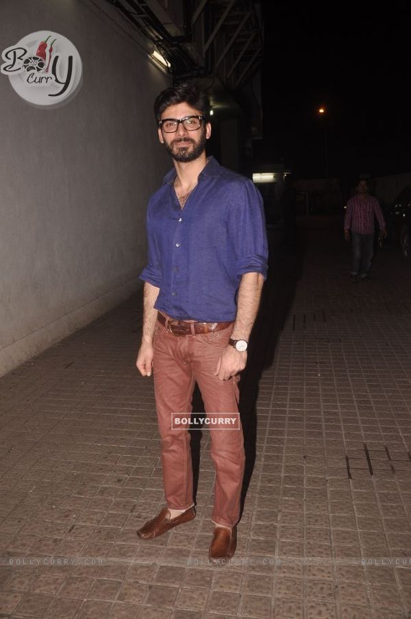 Fawad Khan poses for the media at PVR