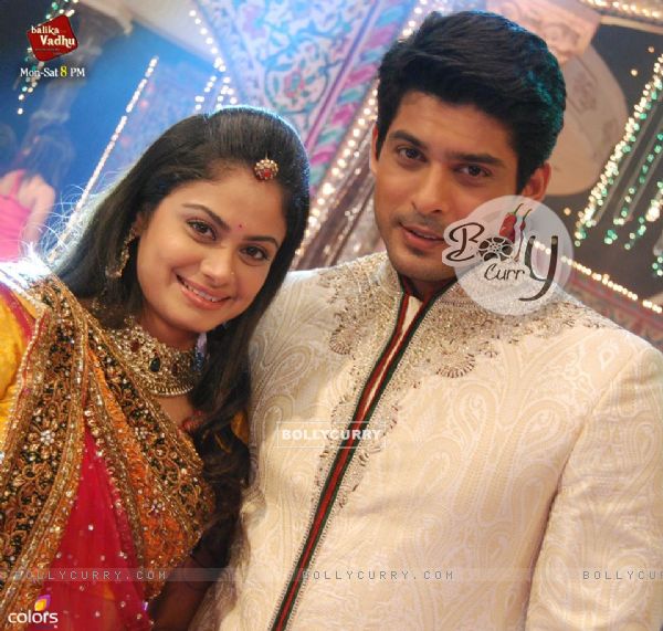 Siddharth Shukla and Toral Rasputra in colors Eid Party