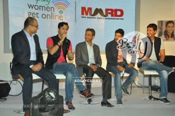 Salim Merchant addressing the audience at the Song Launch of MARD