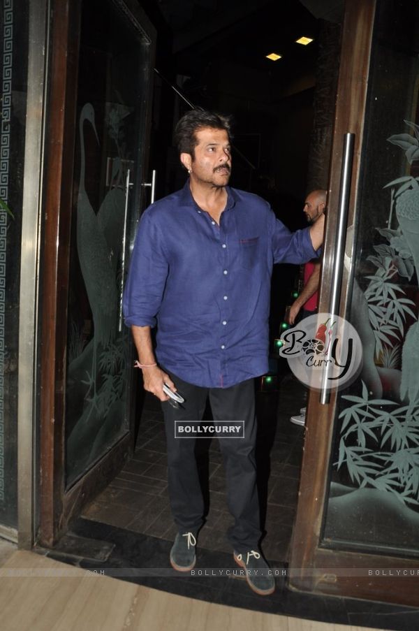 Anil Kapoor snapped at the Completion Bash of Dil Dhadakne Do