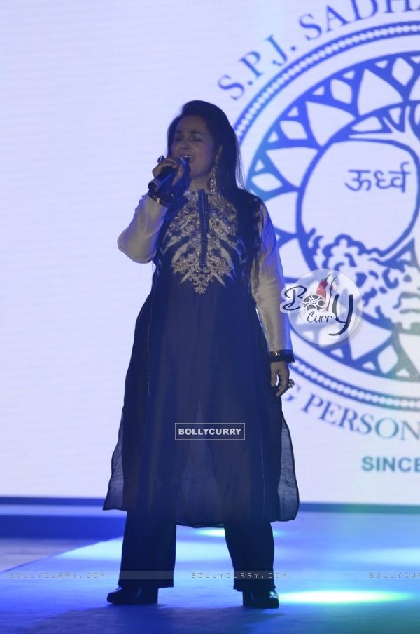 Alisha Chinai performs at the S.P.J Sadhana School's Fund Raiser Event