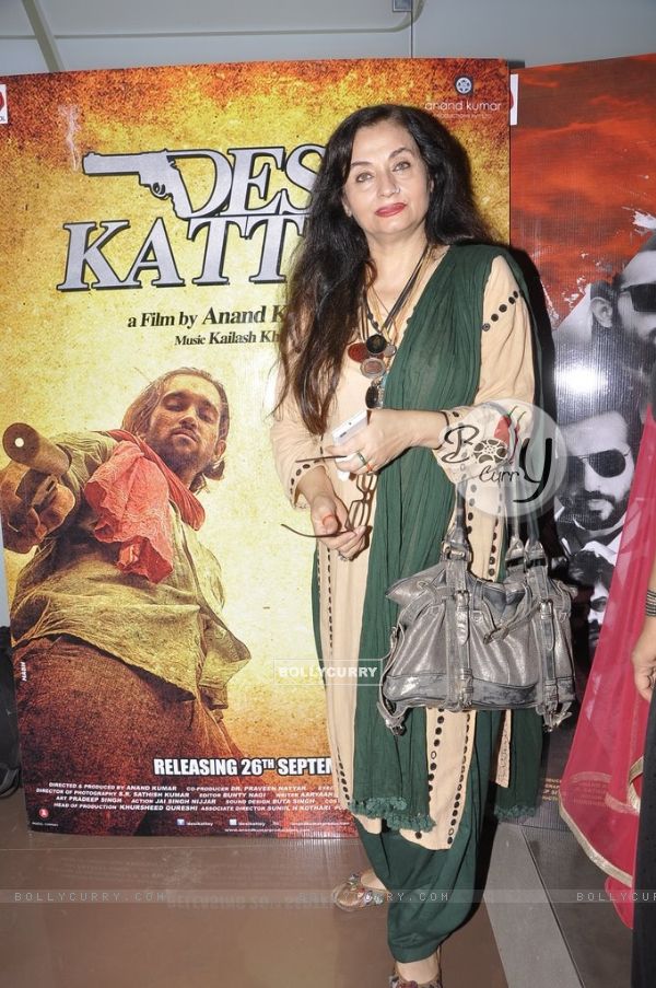 Salma Agha poses for the media at the Premier of Desi Kattey (338596)