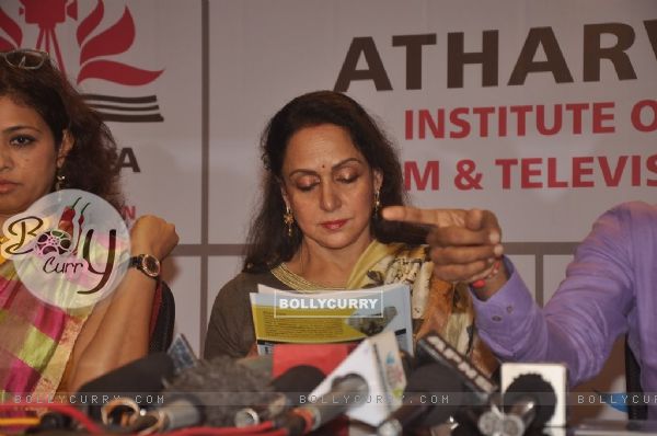 Hema Malini at Atharva Institute