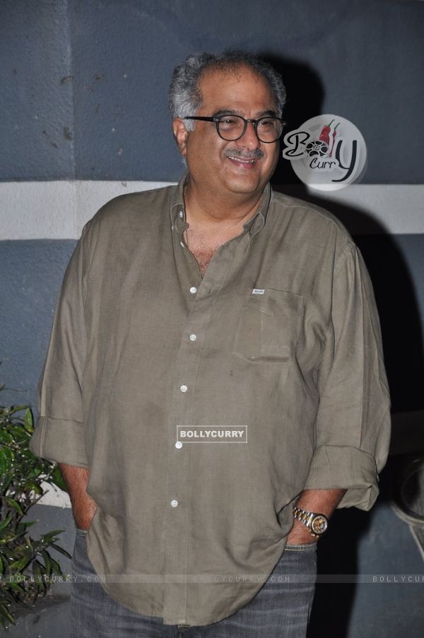 Boney Kapoor snapped at Sanjay Kapoor's bash