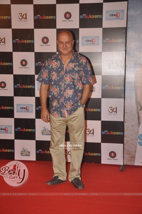 Anupam Kher was at the Trailer Launch of The Shaukeens