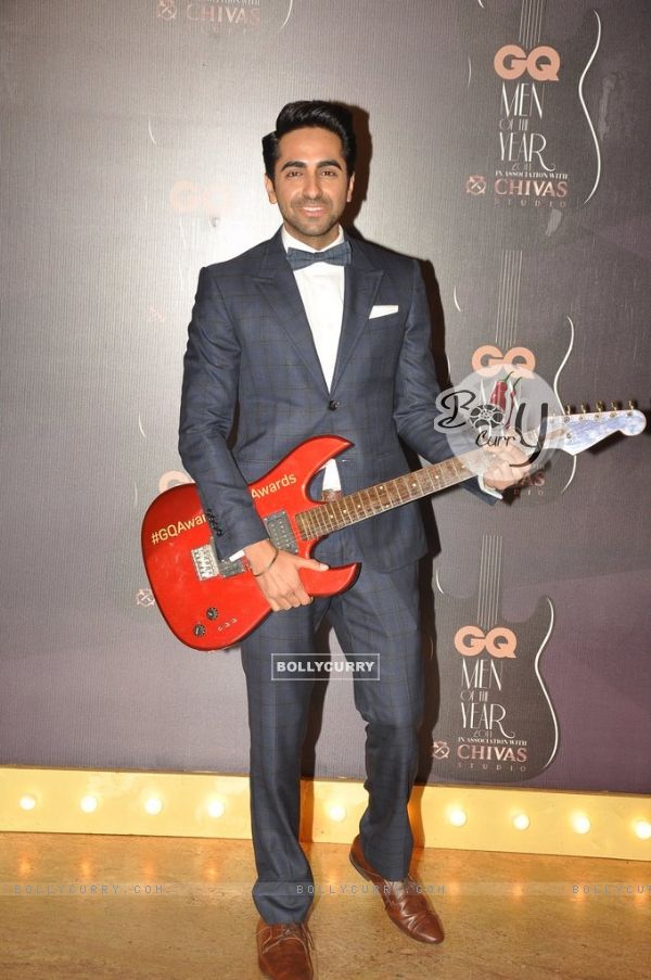 Ayushmann Khurrana at the GQ Men of the Year Awards