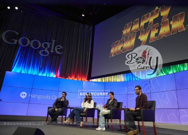 Happy New Year - 1st Indian Film at the Google and Twitter Headquarters