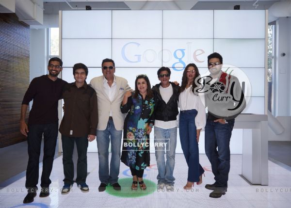 Happy New Year Cast at the Google Headquarters