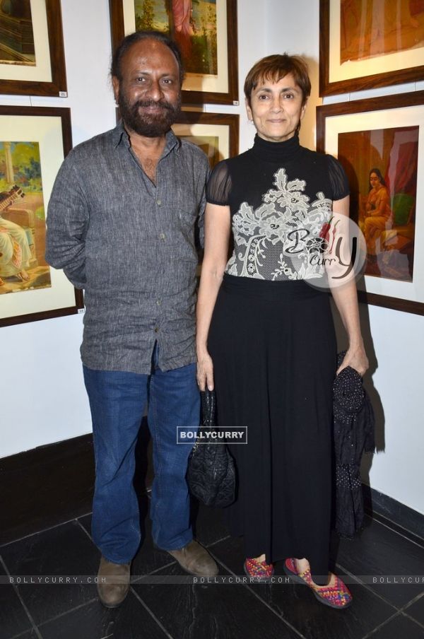 Deepa Sahi and Ketan Mehta at the Promotion of Rang Rasiya with an Art Exhibition (339764)