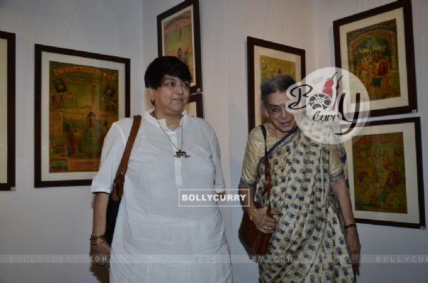 Lalita Lajmi and Kalpana Lajmi at the Promotion of Rang Rasiya with an Art Exhibition (339766)
