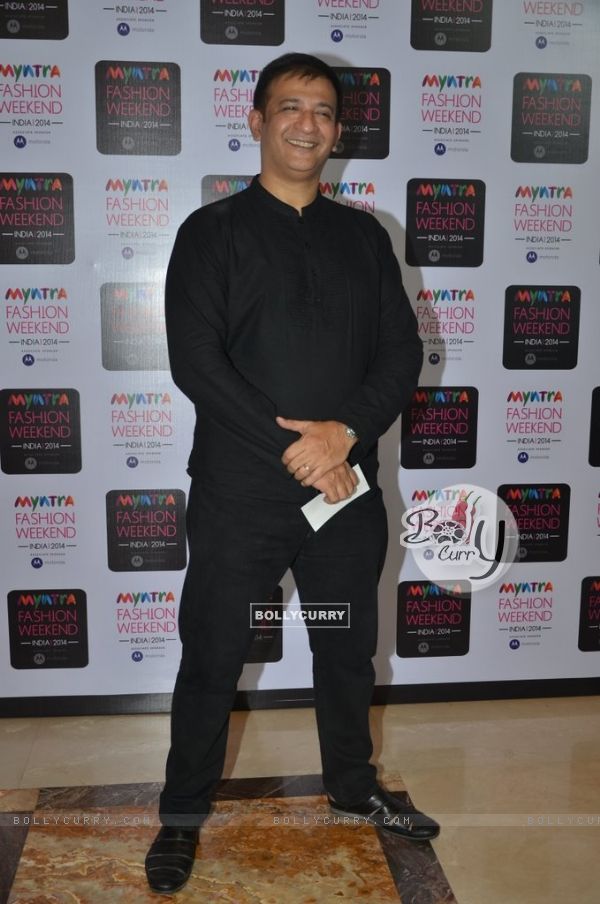 Raj Kaushal was seen at Myntra Fashion Week Day 3