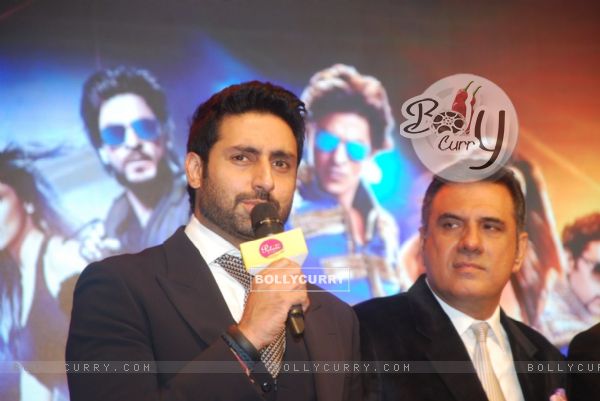 Abhishek Bachchan addresses the Palam Silks, Happy New Year Event