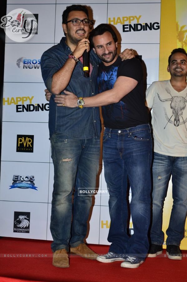 Dinesh Vijan talks about Saif at the Trailer Launch of Happy Ending (340460)