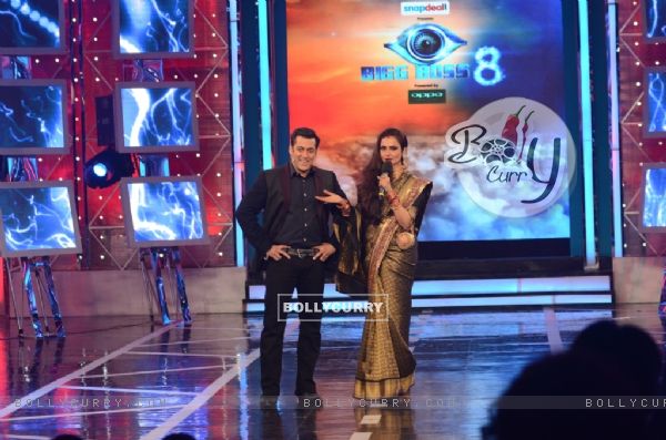 Rekha praises Salman Khan on Bigg Boss 8