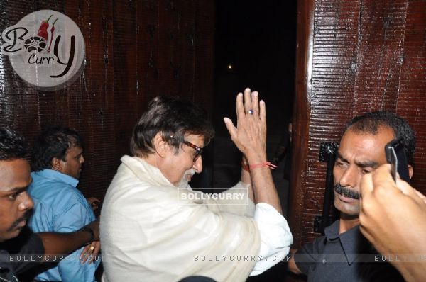 Amitabh Bachchan snapped at Karva Chauth Celebrations