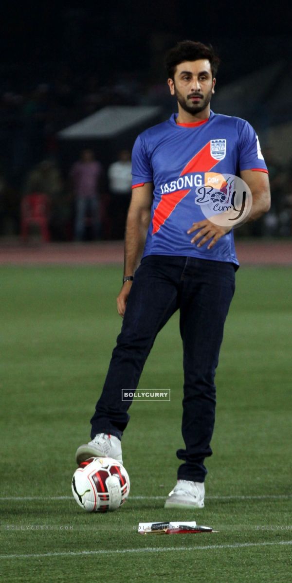 Ranbir Kapoor at the Opening Ceremony of the Indian Super League