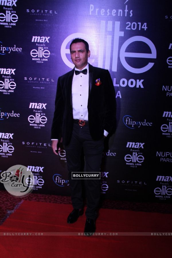 Marc Robinson poses for the media at the Grand Finale of MAX Elite Model Look 2014