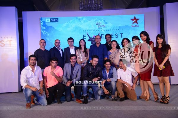 Cast at the Launch of Everest
