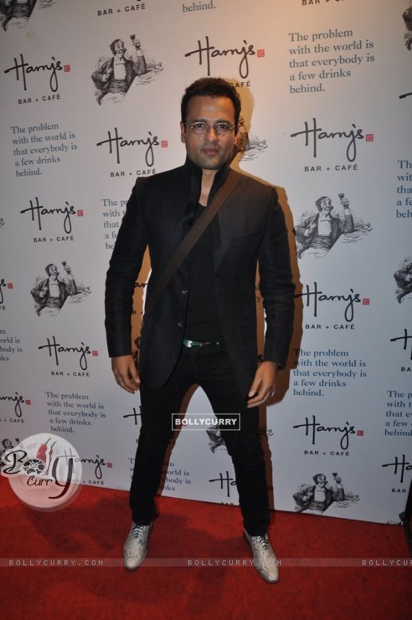 Rohit Roy at the Launch of Harry's Cafe
