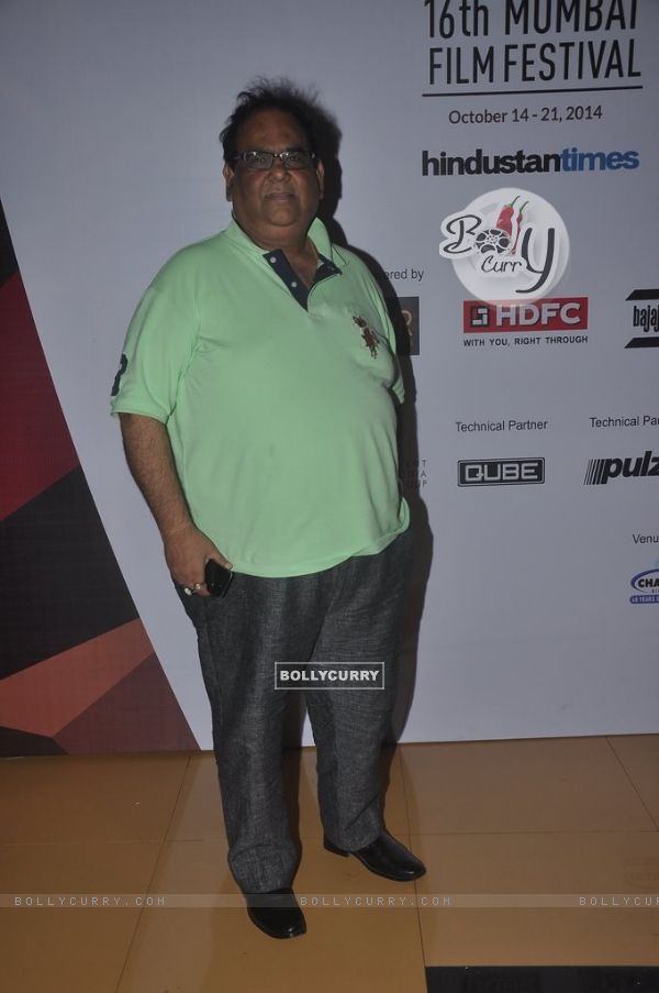 Satish Kaushik was at the 16th MAMI Film Festival Day 4