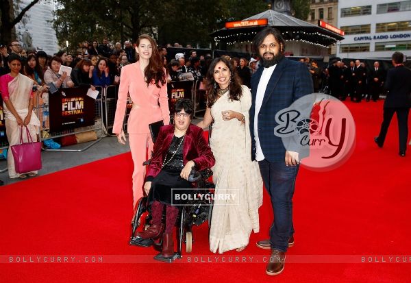 Kalki Koechlin with guests at the Premier of Margarita with a Straw at London BFI Festival