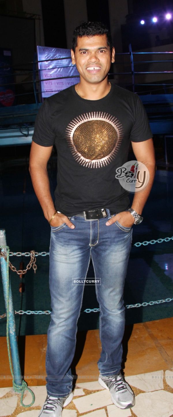 Siddharth Jadhav poses for the media at the Pyaar Vali Love Story Look Launch