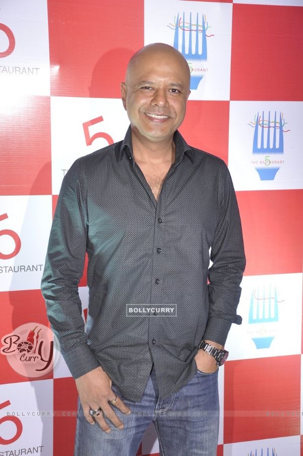 Naved Jaffrey poses for the media at the Launch of Restaurant 5