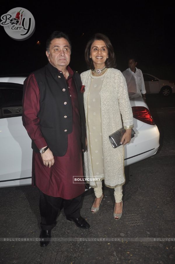Rishi Kapoor and Neetu Singh were at Ekta Kapoor's Diwali Party