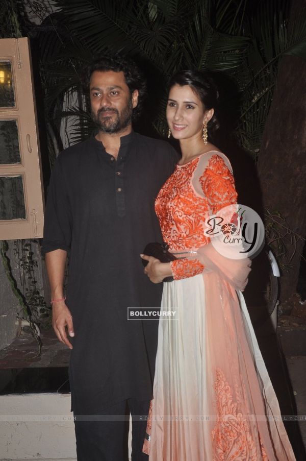 Abhishek Kapoor and Pragya Yadav were seen at Ekta Kapoor's Diwali Party