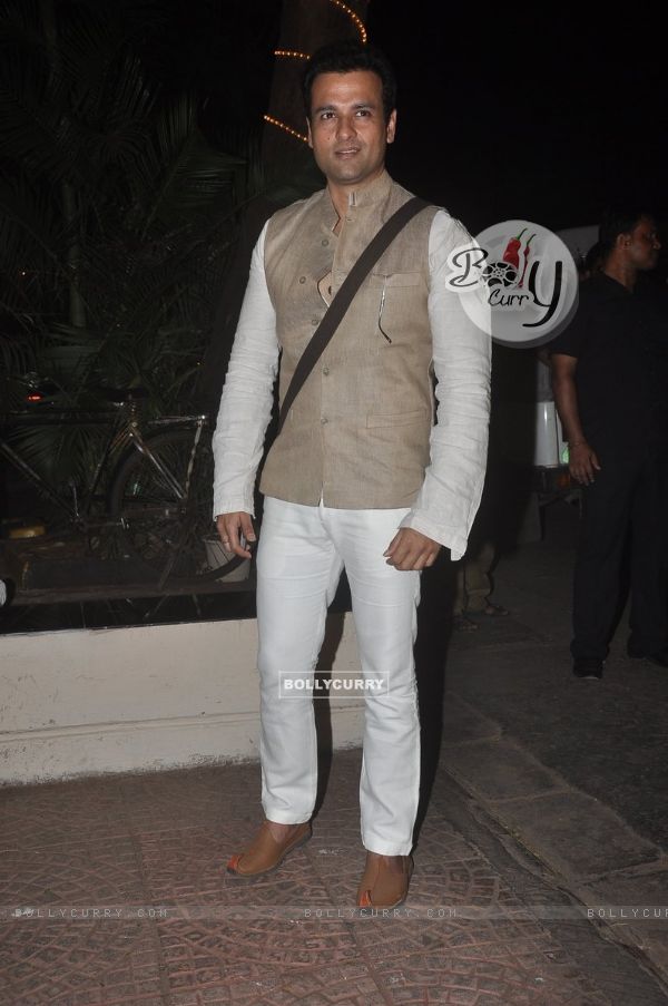 Rohit Roy was seen at Ekta Kapoor's Diwali Party
