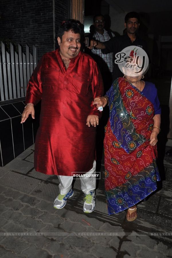 Neeraj Vora was snapped at Aamir Khan's Diwali Bash