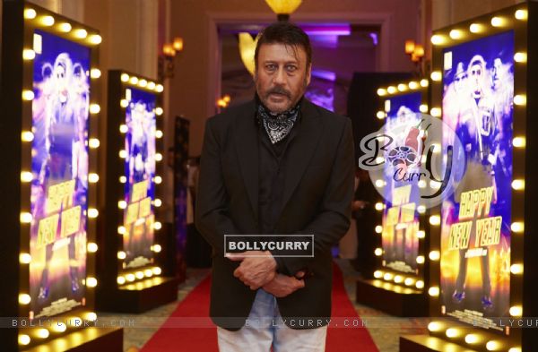 Jackie Shroff was at the World Premiere of Happy New Year in Dubai