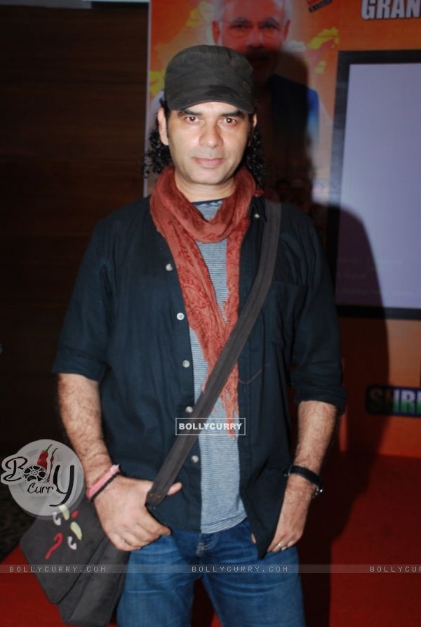 Mohit Chauhan poses for the media at his Song Launch