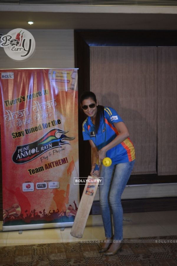 Prachi Mishra enjoys her time at the Grand launch of the team's Jersey, website and Anthem