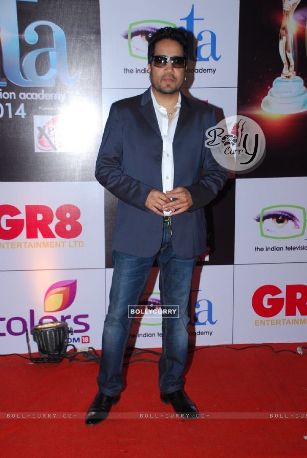 Mika Singh was at the ITA Awards 2014