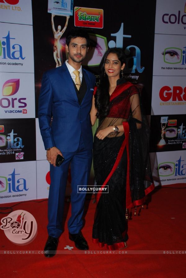 Shakti Arora & Neha Saxena were at the ITA Awards 2014