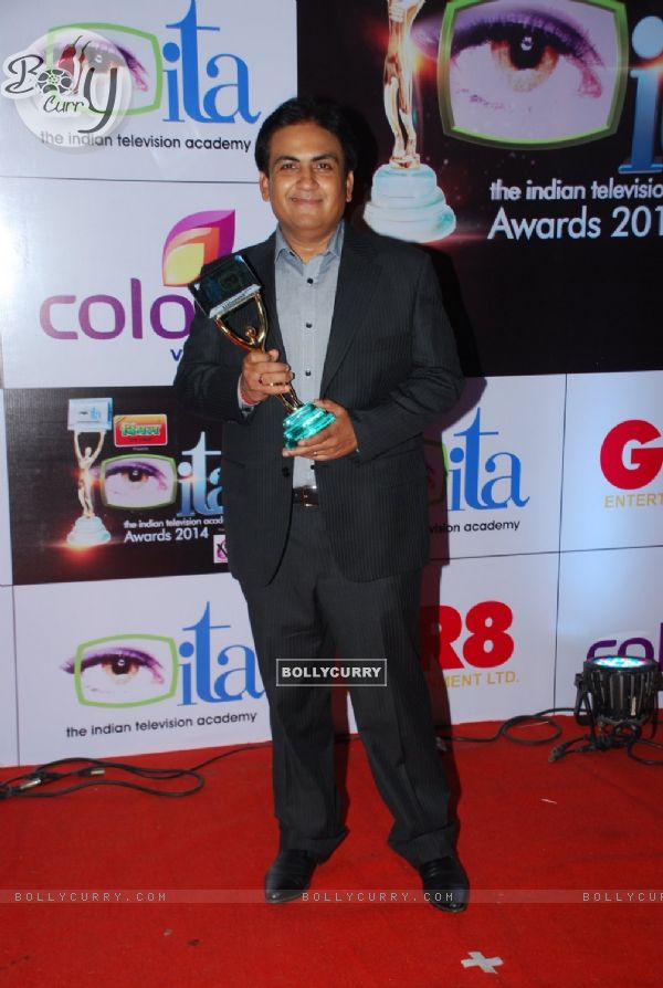Dilip Joshi at the ITA Awards 2014