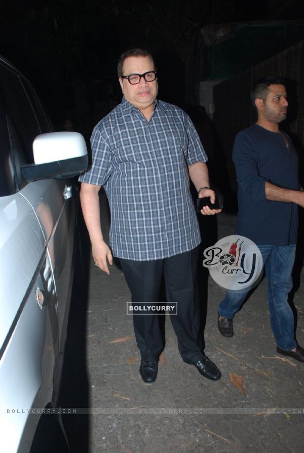 Ramesh Taurani snapped at the Special Screening of Chaar Sahibzaade (343339)