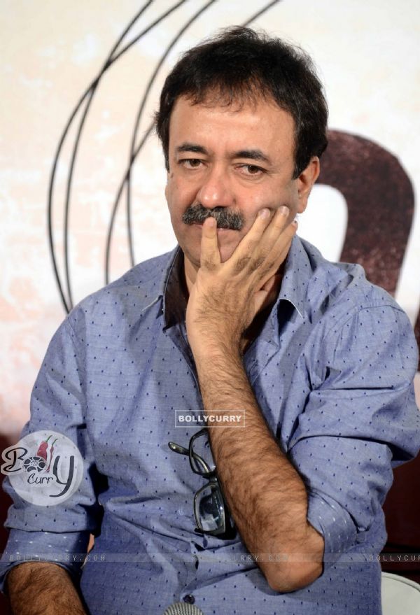 Rajkumar Hirani snapped engrossed in a deep thought at the Song Launch of P.K.