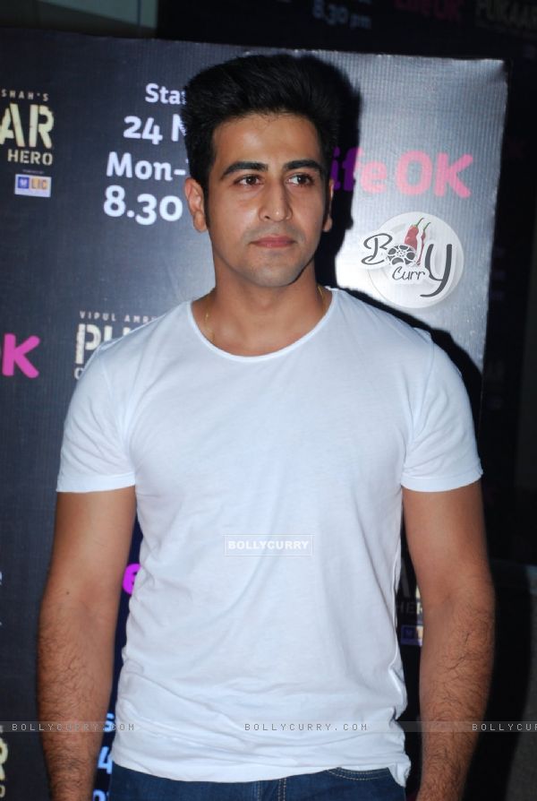 Dishank Arora poses for the media at the Launch of Pukaar - Call For The Hero