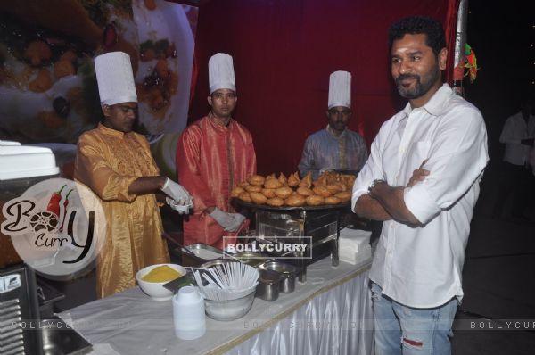 Prabhu Deva was snapped enjoying the delicacies at the Trailer Launch of Tevar (344134)