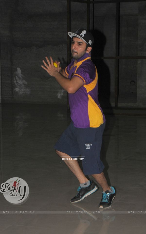 Puru Chibber at BCL Team Rowdy Banglore's Practice Sessions