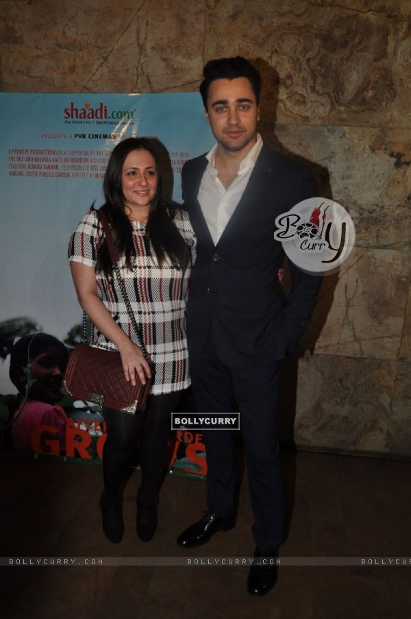 Imran Khan & Avantika Malik were seen at the Documentary Screening of After My Garden Grows