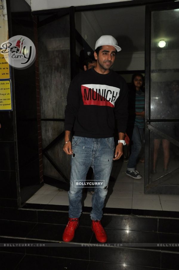 Ayushmann Khurrana was seen at the Special Screening of Kill Dil (344678)