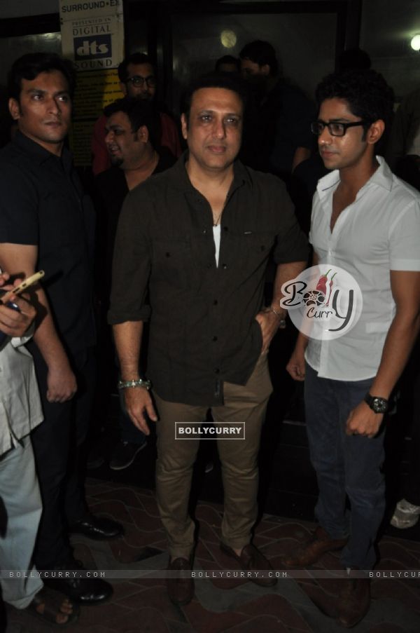 Govinda was at the Special Screening of Kill Dil